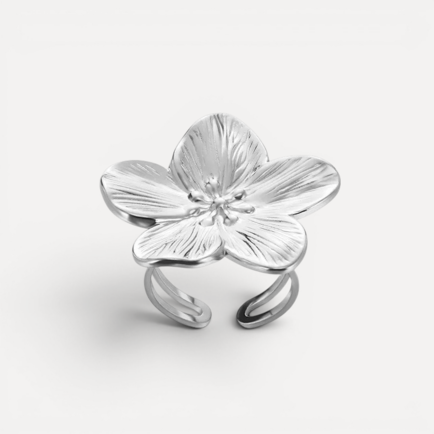 Bague grande fleur Charlotte