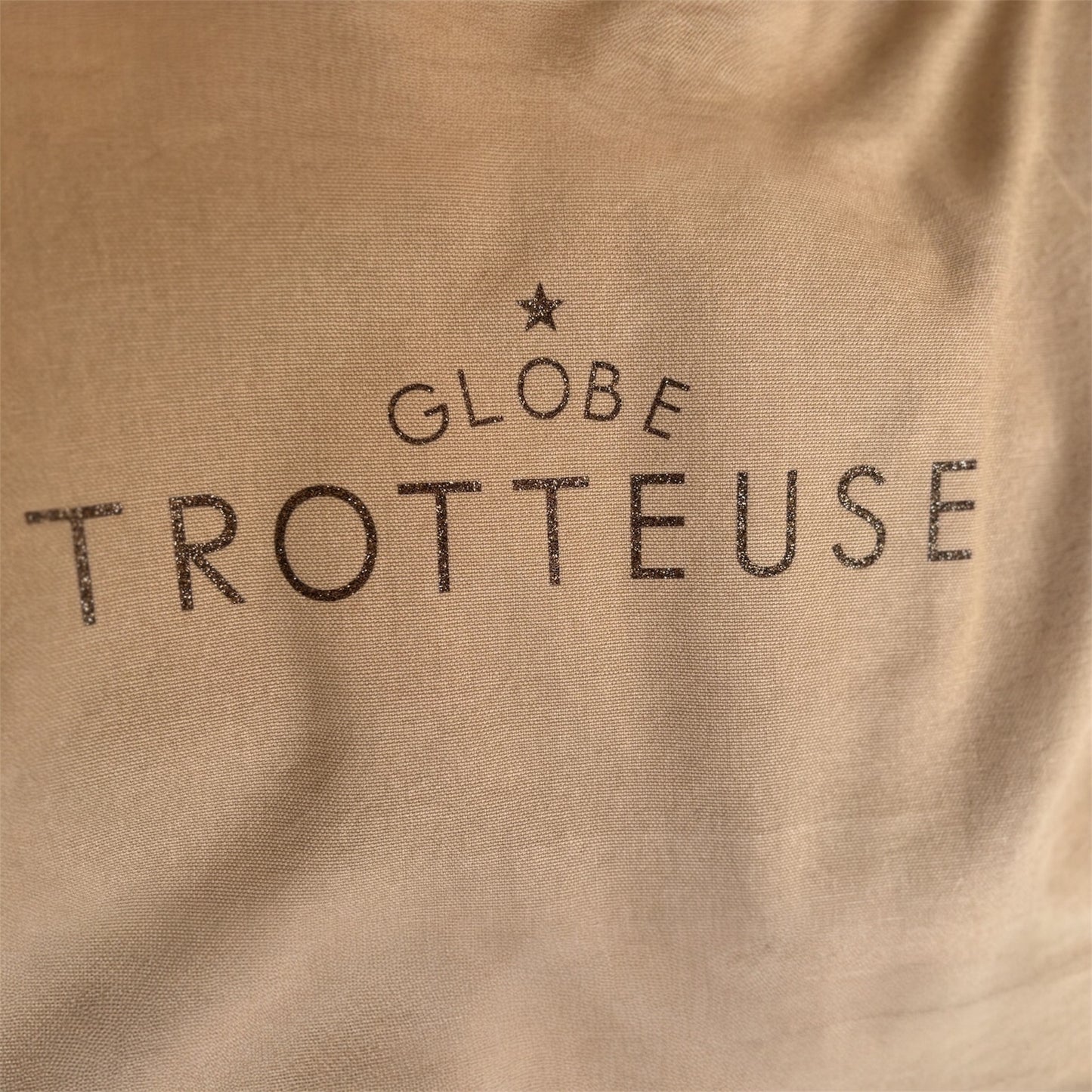 Grand cabas "Globe Trotteuse" - Sable