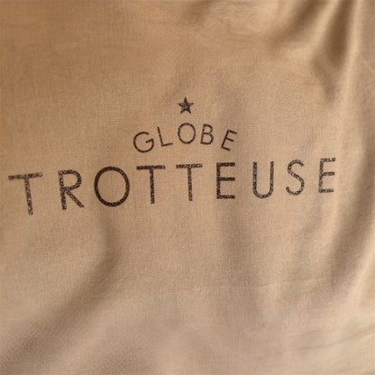 Grand cabas "Globe Trotteuse" - Sable