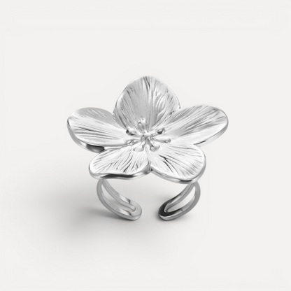 Bague grande fleur Charlotte