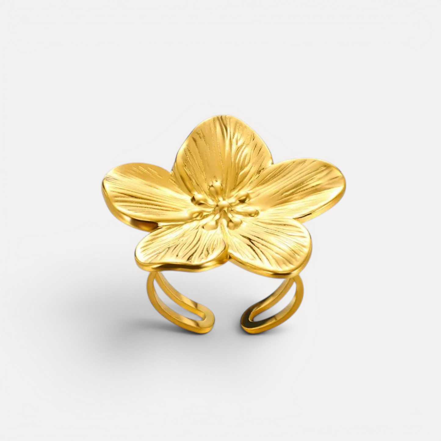 Bague grande fleur Charlotte