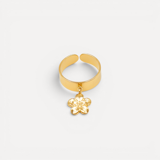 Bague petite fleur Charlotte