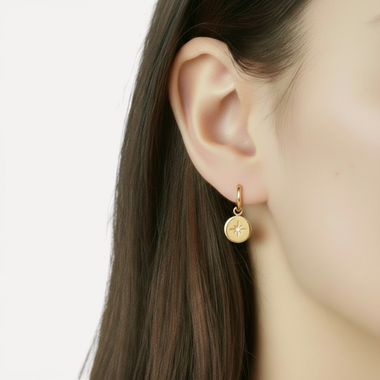 Boucles d'oreilles Célestine