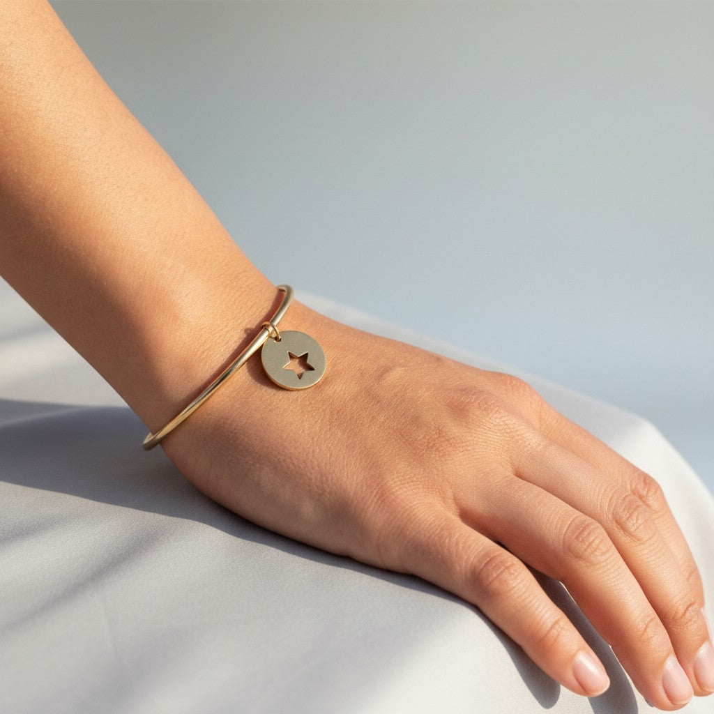 Bracelet jonc Clara